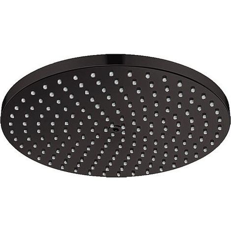 Hansgrohe Raindance S - Pomme de douche, diamètre 24 cm, noir mat 27623670 (1/2)