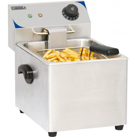 Friteuse professionnelle électrique - 4 Litres - 2000 watts - Casselin (1/3)