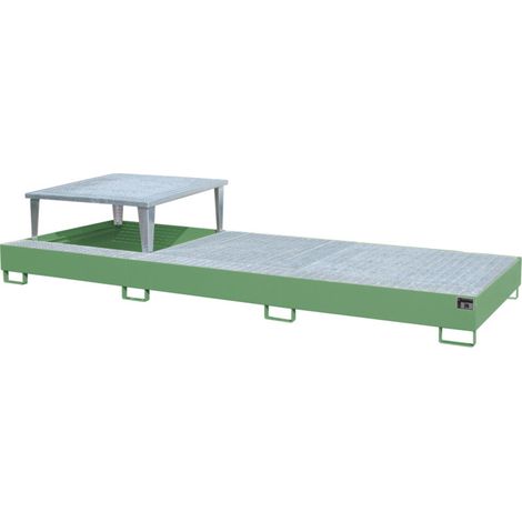Bauer Südlohn Bac de récupération AWA 31, peint, vert réséda (1/2)