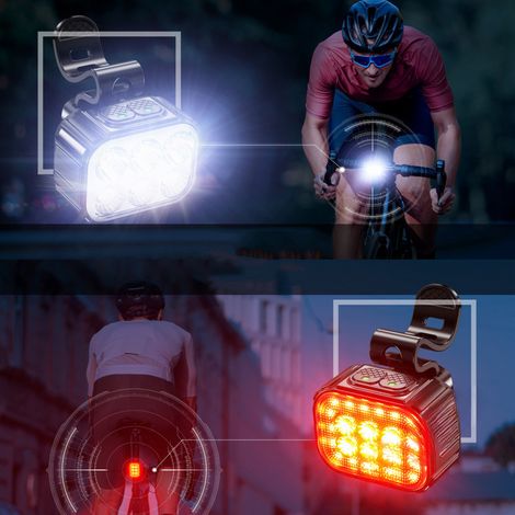 Fahrradbeleuchtung – Rücklichter – Mountainbike-Scheinwerfer – Fahrradzubehör – Nachtfahrbekleidung und Warnleuchten – Fernlicht (1/2)