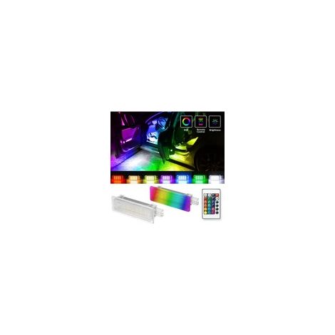 Kits d'éclairage intérieur à Led RGB - BMW E60 / E81 / E90 / E71 - Mini Cooper - La paire (1/5)
