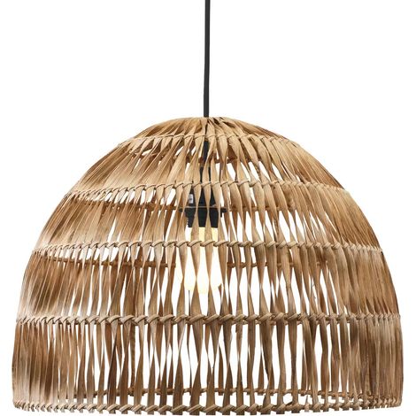 [NEUWERTIG] B-Ware Pr Home Außenhängelampe Lace Naturfaser Steckerkabel ø46cm Leuchte Lampe Licht