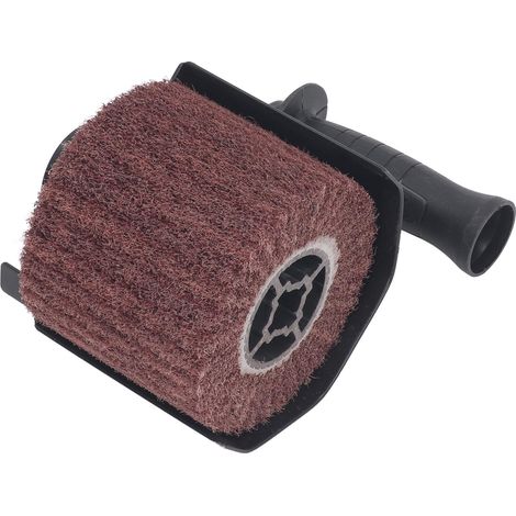 Kit d'accessoires pour meuleuse d'angle M10 : disque de polissage, poignée, clé à vis, rondelle d'arbre et de tige. (1/5)