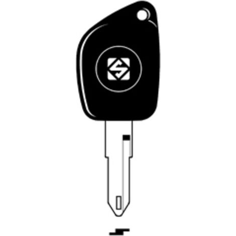 SILCA NE72ATE CHIAVE TRANSPONDER VUOTA OTTONE Q.TA 2