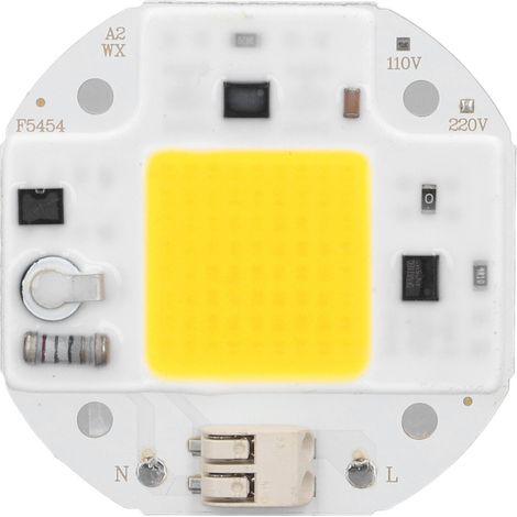 Proiettore LED COB ad alta potenza e luminosità, senza alimentatore, per illuminazione interna fai-da-te (220 V).
