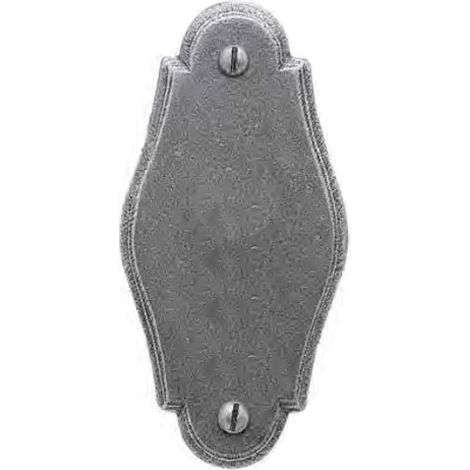 Rosace 1305 bec de cane fer patiné cémenté - BOUVET - 29149