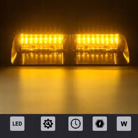 TÉMOIN D'AVERTISSEMENT À LED ORANGE CLIGNOTANT DERRIÈRE L'INTERRUPTEUR DE LÈVE-VITRE 18 PROGRAMMES (1/5)