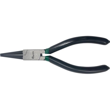 Fortis Langbeckzange poliert, 160 mm, runde Backen, Kunststoff-Griff (1/2)