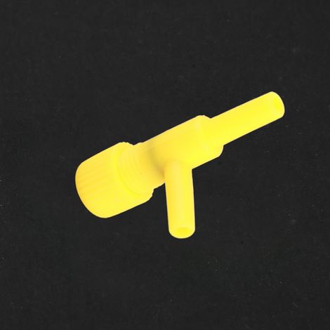 Régulateur d'Air T-Forme pour Pompe à Air Aquarium, Pack de 10, Jaune (1/5)