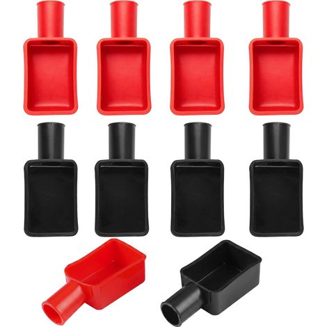 10 Pieces Battery Terminal Rubber Protector, Battery Terminal Protectors (1/5)