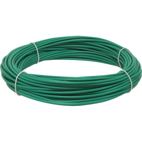 Fil monoconducteur 1.5mm² vert 25m (1/2)