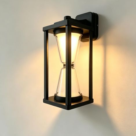 Outdoor/Indoor Wall Sconces LED 30W 3000K Black IP65 Waterproof Indoor Wall Light for Garden, Patio, Garage, Warm Lighting (1/5)