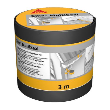 Nastro impermeabilizzante bituminoso SIKA SikaMultiSeal - Grigio - 100mm x 3m (1/5)