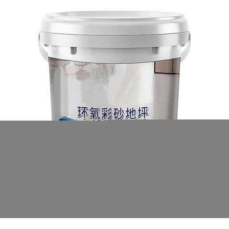 Peinture Sol Résine Époxy - Revêtement Autonivelant Étanche Antidérapant À Base D'eau - Pour Sols Intérieurs Et Extérieurs - 1 Kit (1/5)