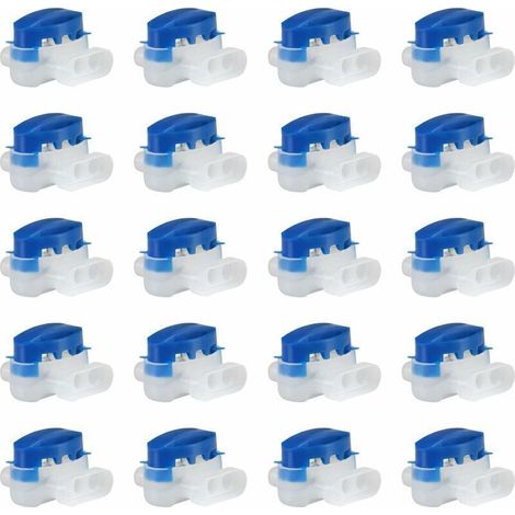 Lot de 20 Connecteurs de Câble Remplis de Résine pour Robot Tondeuse Automower