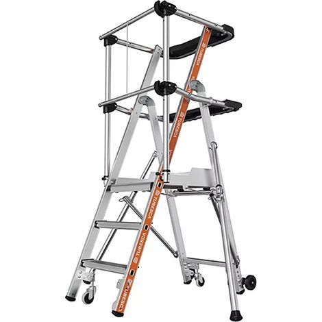 Stehleiter 3 Stufen - Maximale Arbeitshöhe 2,70m - 2274163 (1/4)