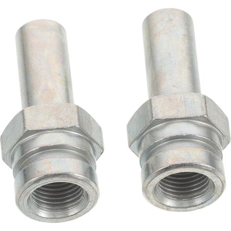 durites de frein hydrauliques en métal argenté pour moto (1/5)