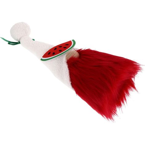GNOME Puppe mit rotem Stoff Kreative Wassermelonen