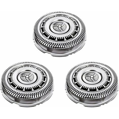 3pcs SH90 Têtes de rasoir électrique Remplacement Compatible avec les séries Phili-ps Norelco SH90 / 62 Série 9000 8000 S8950 S9000 S9311 S9321 S9511 S9531 S9721 Lames de Rechange (1/5)