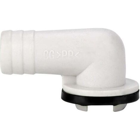 Tuyau Évacuation Condensat Clim, Connecteur Tuyau De Vidange Clim,Adaptateur De Tuyau De Vidange AC, Connecteur de Tuyau Vidange pour Climatiseur Angle Droit Outil de Drainage de Climatisation (1/4)