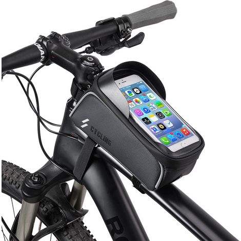 Fahrrad-Handytasche für den Rahmen, wasserdicht