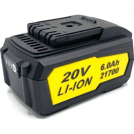 Batterie 20V Nemura - Capacité 6Ah