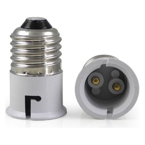 10 PCS. E27 A E14 ADAPTADOR PORTALÁMPARAS E14 A E27 /GU10/B22     -E27 a B22   -