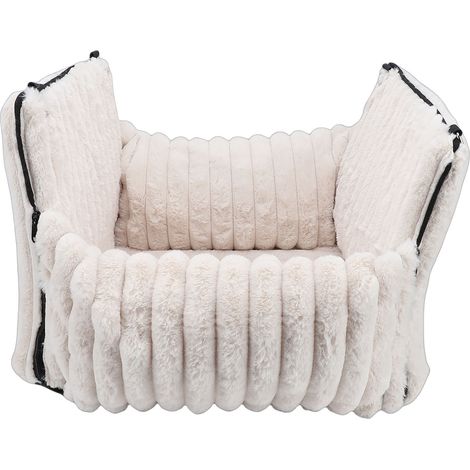 Siège auto pour chien semi-fermé, pliable, amovible, lavable et portable. Rehausseur de siège auto pour animaux de compagnie. (1/5)