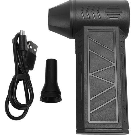 Ortviai Souffleur Électrique Sans Fil 130 000 tr/min, 4 Vitesses Réglables, Batterie Rechargeable 5000 mAh, Gris Foncé (1/5)