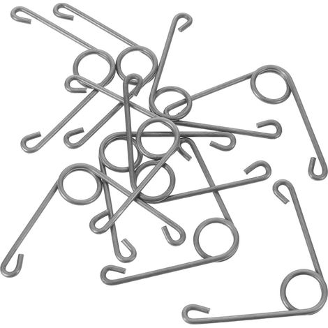 Ressort en Acier Inoxydable Argenté Résistance à l'usure 10 Pièces et Élasticité de Précision et Coupe Précise pour Outils de Jardinage pour Entretien (1/5)