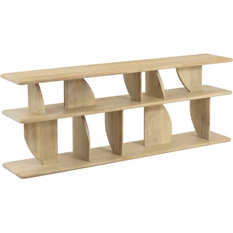 Meuble TV en bois de manguier Curtis (1/4)