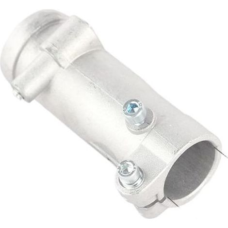 Lot de 2 tubes de connexion flexibles en aluminium pour débroussailleuse à dos et brosse de rechange Argenté 94 mm de long (1/5)