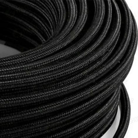 LAMPADARIO CORDA 0,75 MM NERO