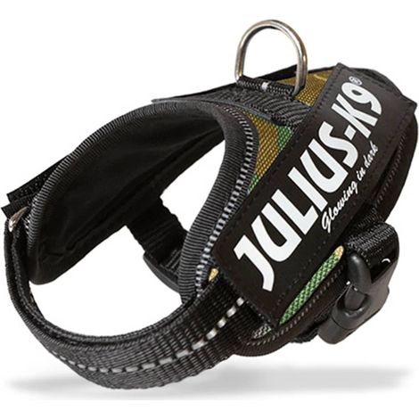 Pettorina IDC Julius K9 Powerharness Con Fantasia (ITA) - Pettorina IDC Julius K9 Powerharness Con Fantasia (ITA) - Camouflage, XXXS / Baby 1 (29-36cm)
