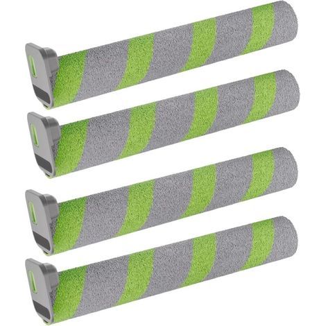 Lot de 4 rouleaux Chuancheng 705 pour aspirateur robot iRobot Roomba Max 705 Combo/Max 706 Combo - Rouleau en microfibre lavable - Pièce de rechange (1/4)