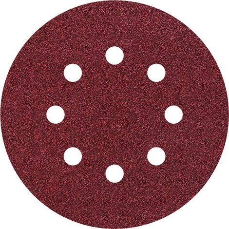 Wolfcraft Exzenterschleifpapier mit Klett 125 mm 2070000