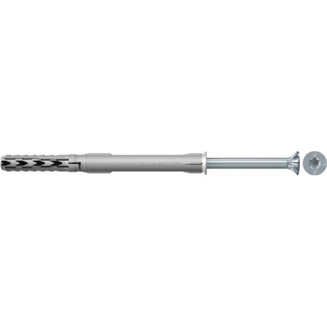Fischer 50x Cheville longue SXR 10 x 180 mm T avec vis de sécurité - 46268