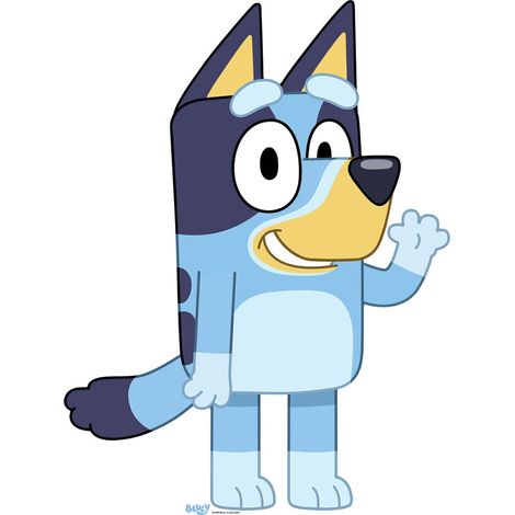 Figurine en carton - BLUEY - Haut 91 cm (1/5)