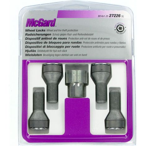 Bulloni conici, kit 4 pz - Ultra High Security - A220