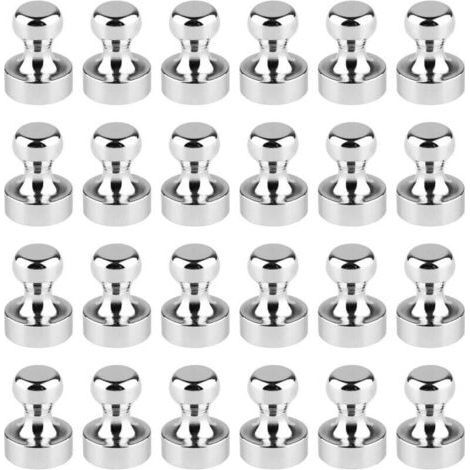 24pcs Powerful Magnets, Fridge Magnet, Magnet, Fridge Magnet, Magnetic Board Magnets, Small Powerful Magnet (1/4)
