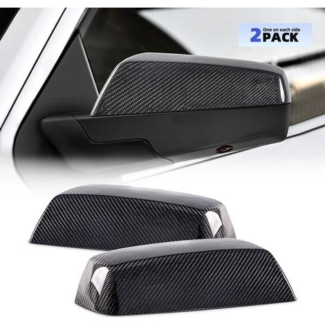 Carbon fiber rearview mirror protective shell for Chevrolet GMC Silverado - Parts (1/4)