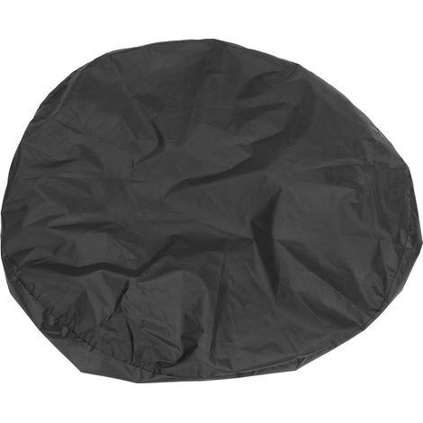 Housse de pneu universelle, imperméable et multifonctionnelle, pour camping-cars, remorques de bateaux, caravanes, jeeps et camions - Noir L (1/5)