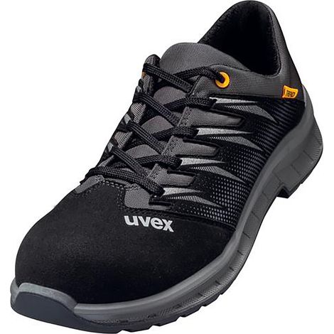 uvex Halbschuhe 2 trend S2 schwarz grau Weite 10 Größe 42