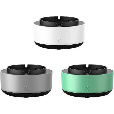 Cendrier avec purificateur d'air multifonctionnel, accessoire anti-fumée pour la maison, idéal pour l'intérieur, l'extérieur, les voyages et le camping (portable). (1/5)