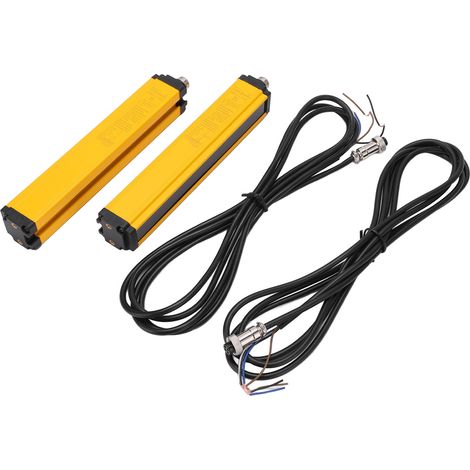 BEM0820‑A‑140NB Barrière immatérielle de sécurité à 4 faisceaux IP65 20 mm, dispositif de détection de lumière infrarouge anti-interférences (1/5)