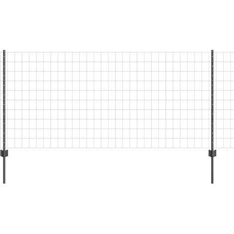 Maison Exclusive - Geschweißter Drahtzaun 25 x 1 m (B x H) PVC-be