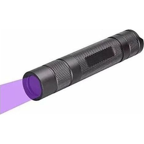 Lampe de poche UV 365nm Lumière UV noire Lampe UV professionnelle Lampe rechargeable Durcissement Colle UV Scorpion Photographie Vérification de la monnaie (1/5)
