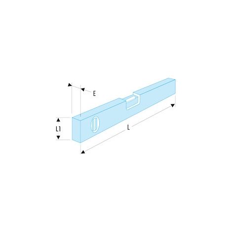 Facom 309BM.40 nivel tubular magnético de aluminio