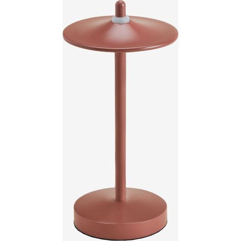 Lampe de table LED sans fil pour extérieur en fer Zuniga SKLUM Terracota (1/5)