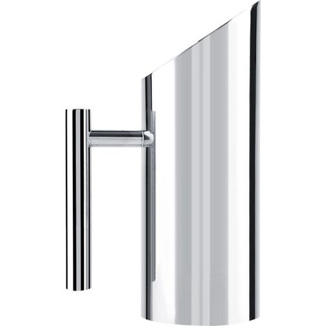 Carafe à eau en acier inoxydable avec garde-glace, pichet à boire froid, outil de service pour la maison et l'htel (1L) (1/4)